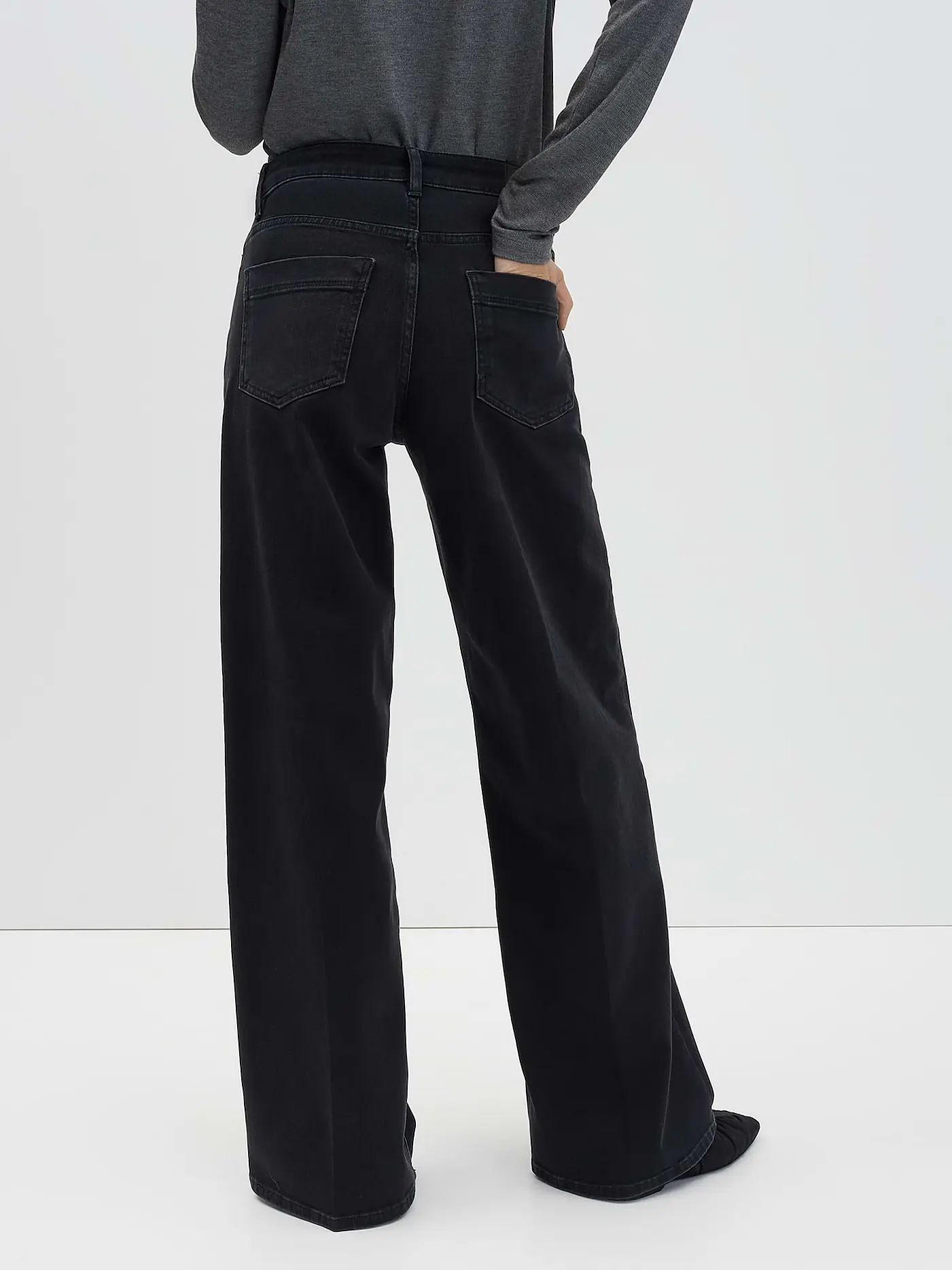 SOMEDAY | Jeans Wide Leg CELLMA ICONIC | schwarz