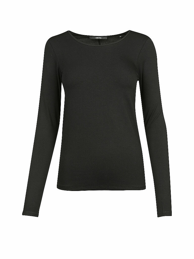 SOMEDAY | Langarmshirt KALIA | schwarz