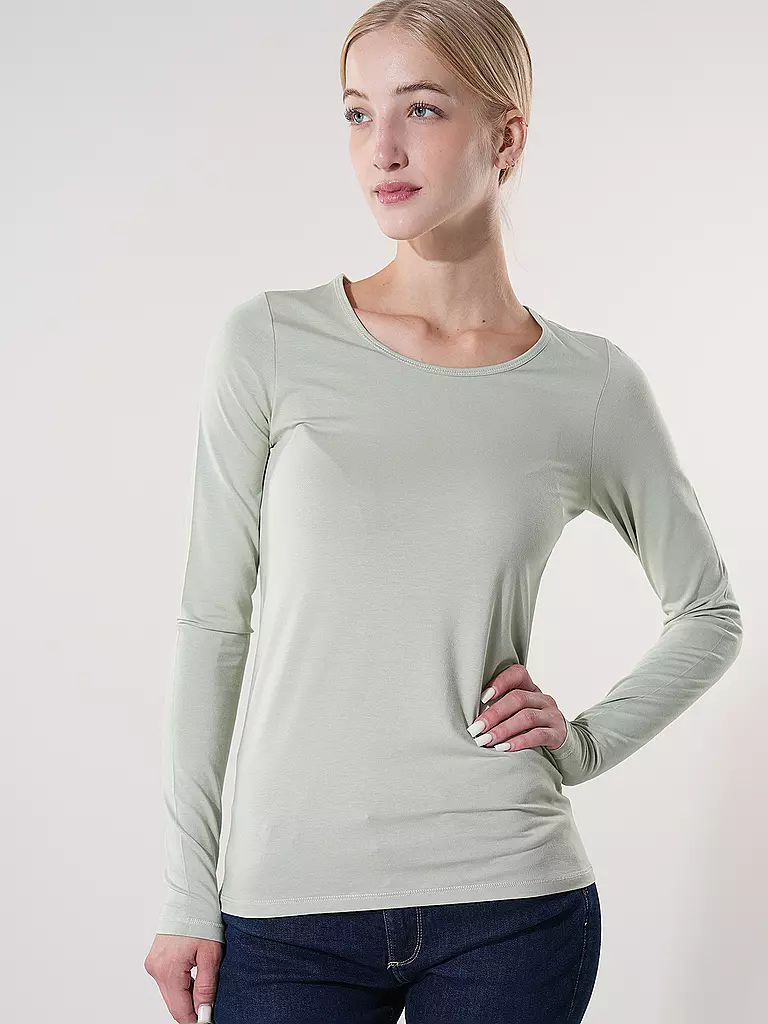 SOMEDAY | Langarmshirt KALIA | schwarz
