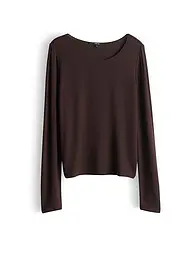 SOMEDAY | Langarmshirt KIROSA SOFT LONG | Braun