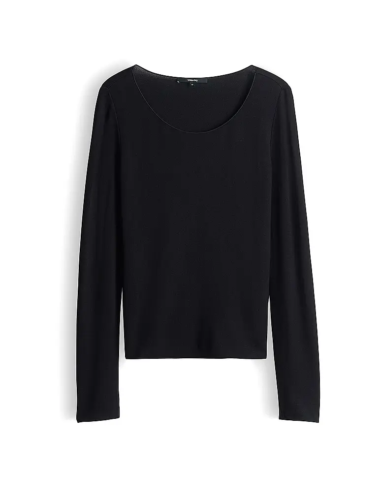 SOMEDAY | Langarmshirt KIROSA SOFT LONG | schwarz