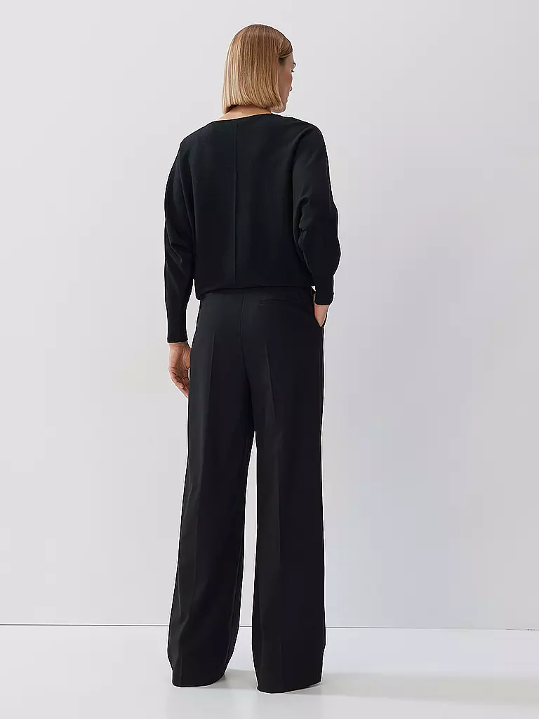 SOMEDAY | Langarmshirt TALIYA DETAIL | schwarz