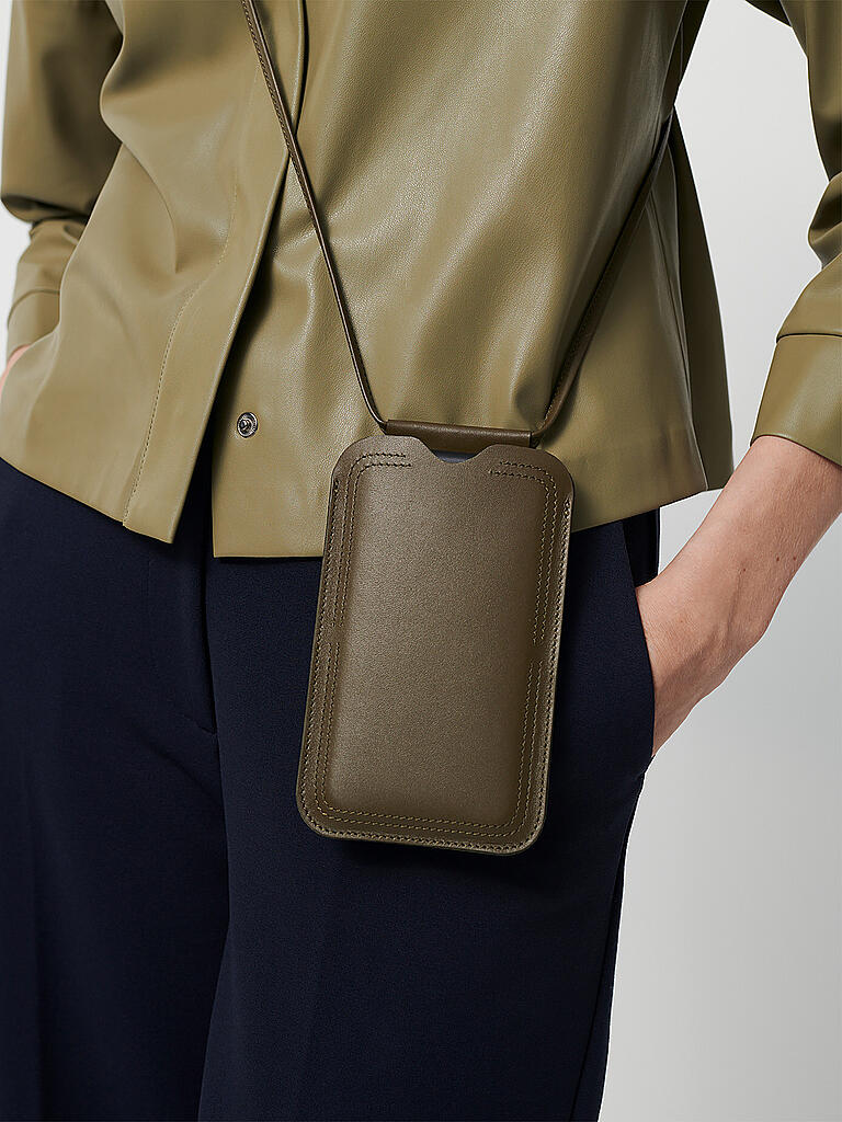 Someday Ledertasche Handybag Bobil Bag Grun 