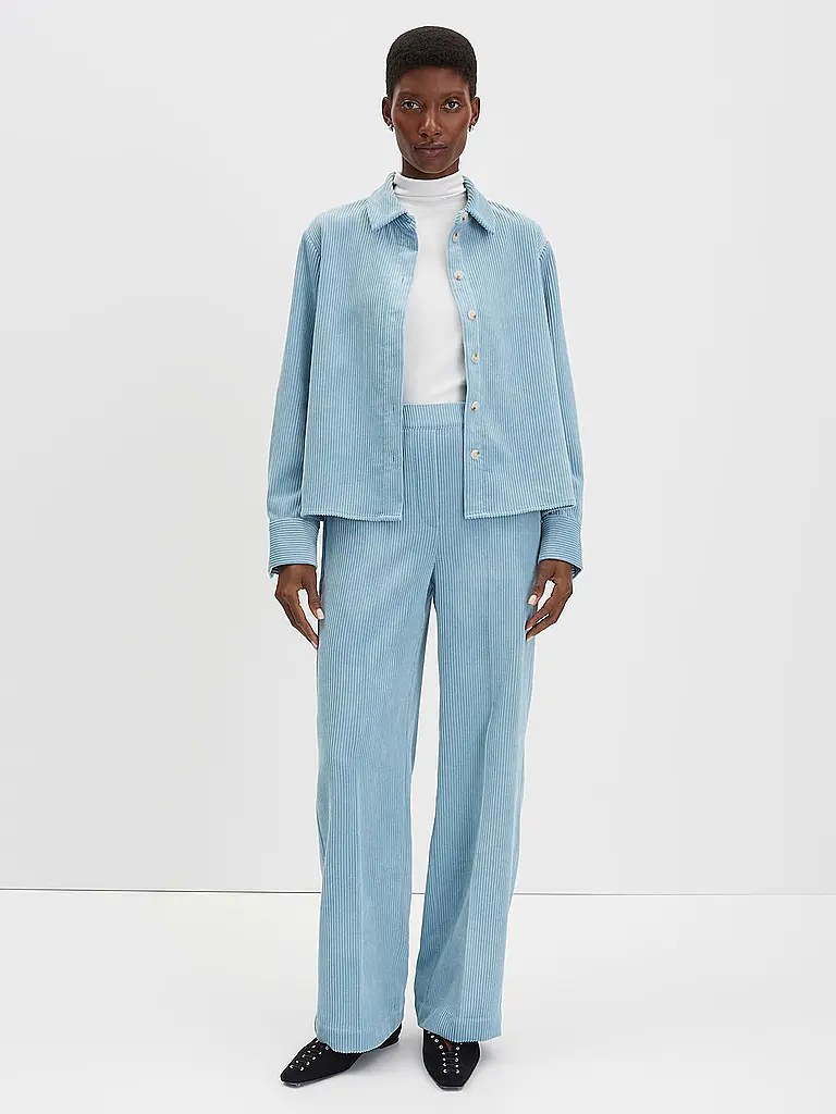 SOMEDAY | Marlenehose CEVIL CORDUROY | Hellblau