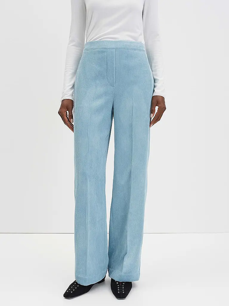 SOMEDAY | Marlenehose CEVIL CORDUROY | Hellblau