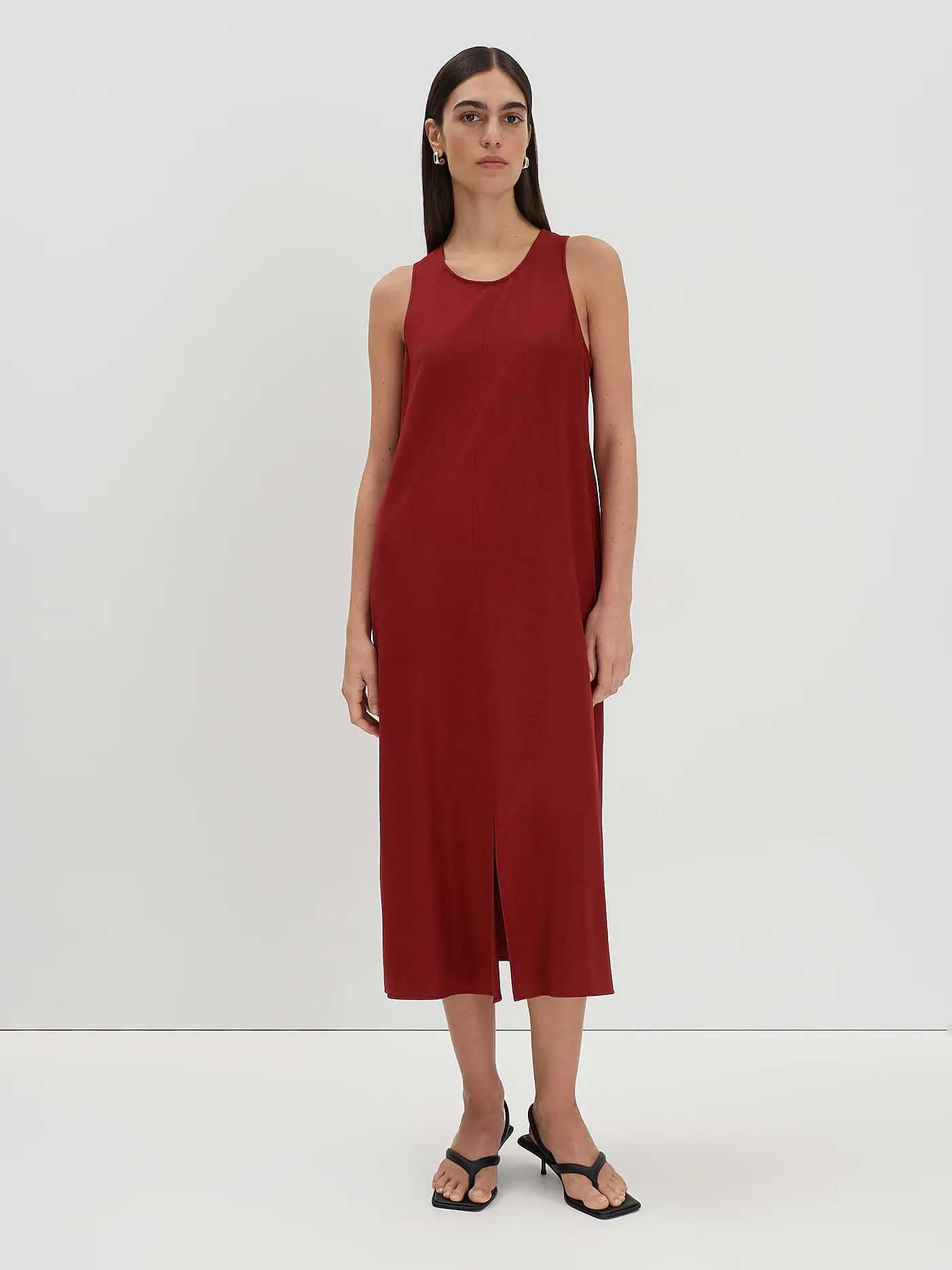 SOMEDAY | Midikleid QHILI | rot