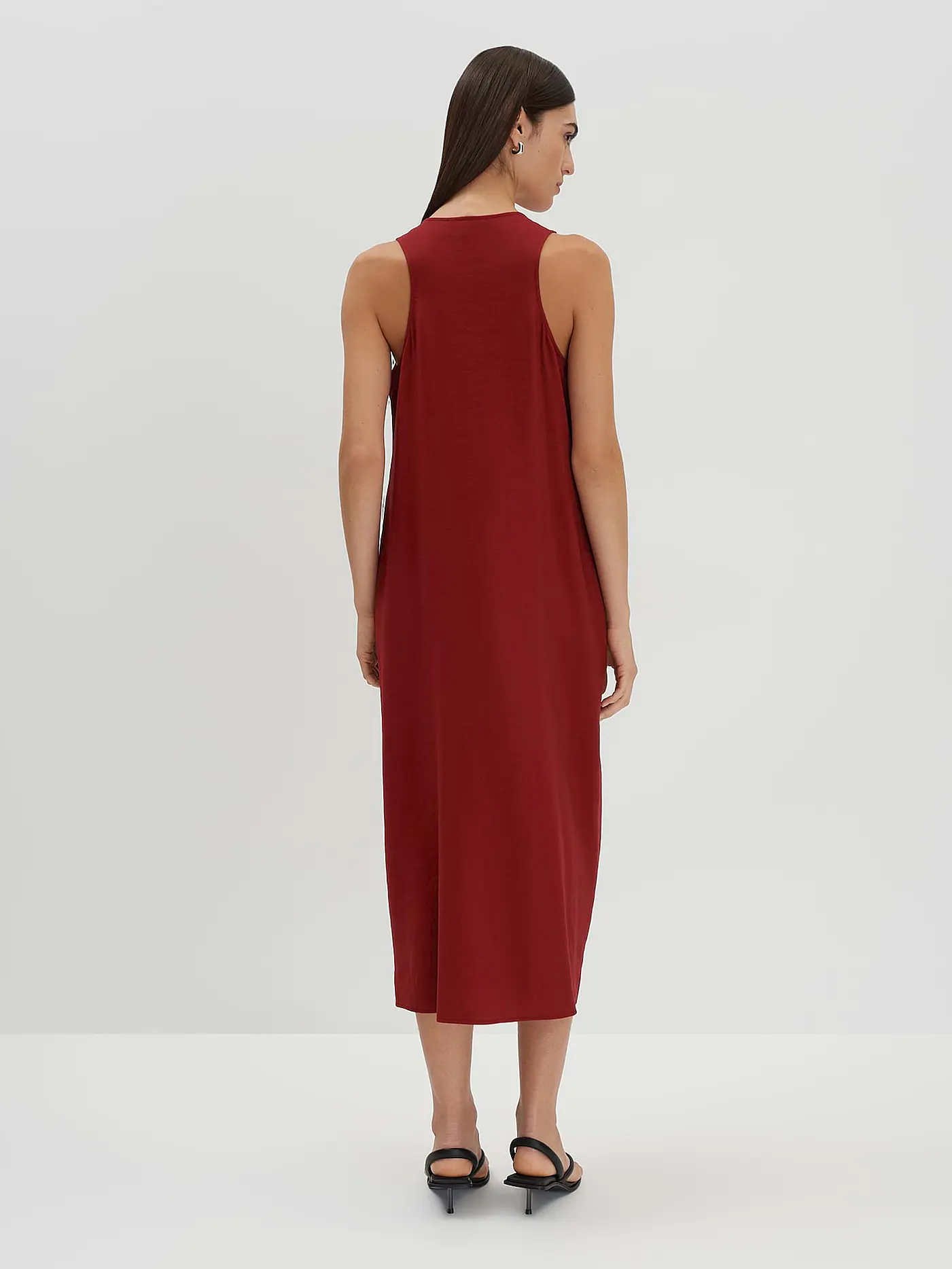 SOMEDAY | Midikleid QHILI | rot