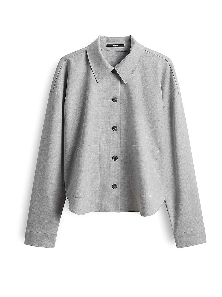 SOMEDAY | Overshirt ZAARI | grau
