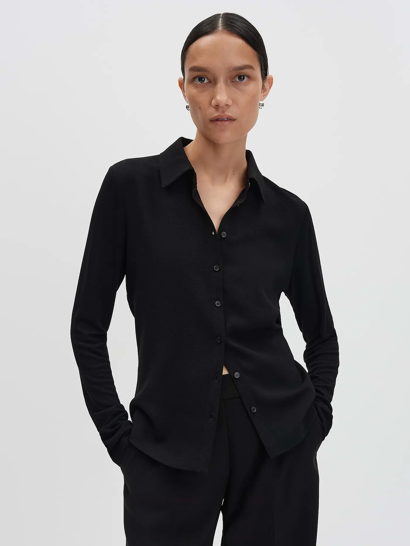 SOMEDAY | Poloshirt KIRSTY | schwarz