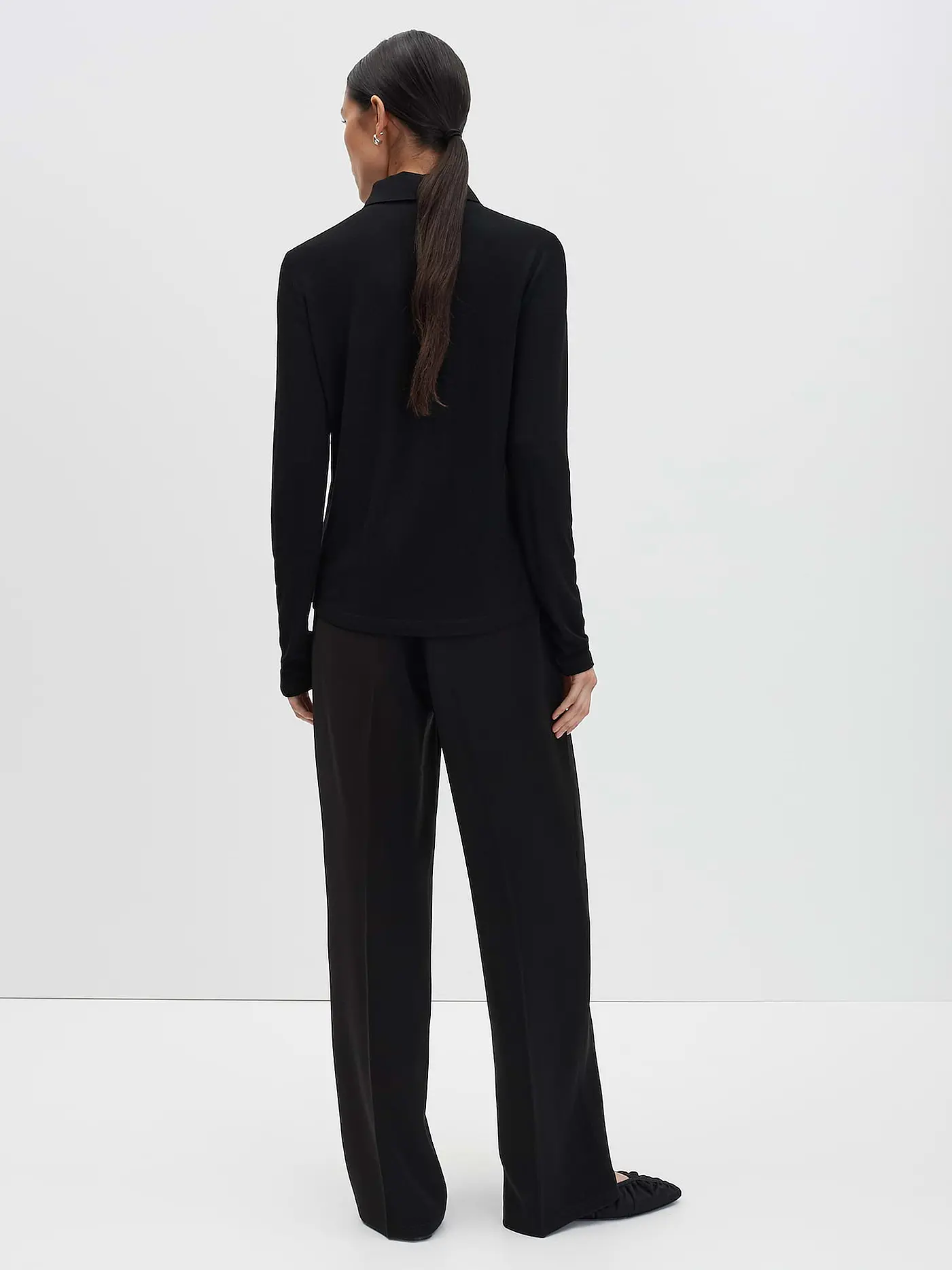 SOMEDAY | Poloshirt KIRSTY | schwarz