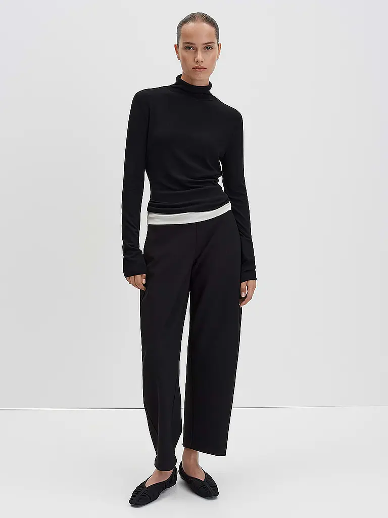 SOMEDAY | Rollkragenpullover KIROSIE SOFT | schwarz