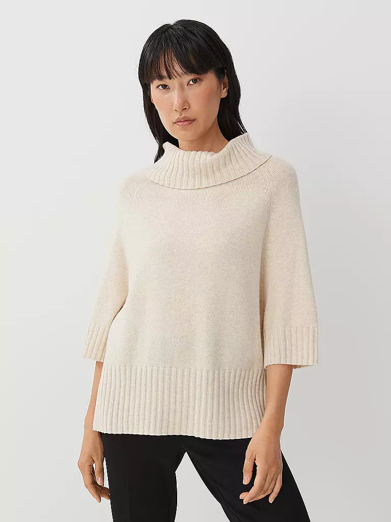 SOMEDAY | Rollkragenpullover TAXARA DETAIL | creme