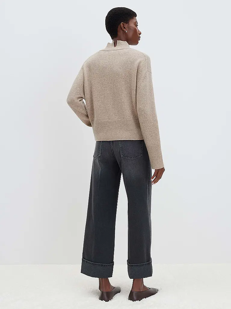 SOMEDAY | Rollkragenpullover TENNI | hellbraun