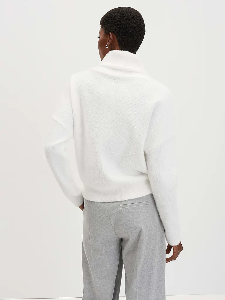 SOMEDAY | Rollkragenpullover URAJA | weiss