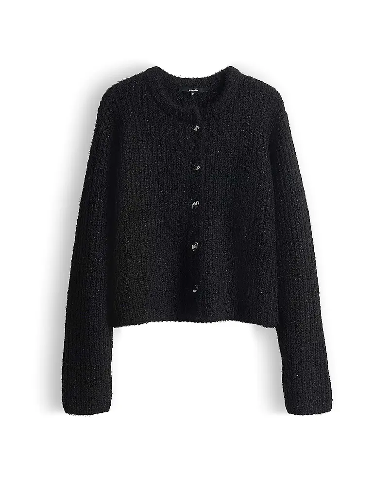 SOMEDAY | Strickjacke TIAH | Schwarz