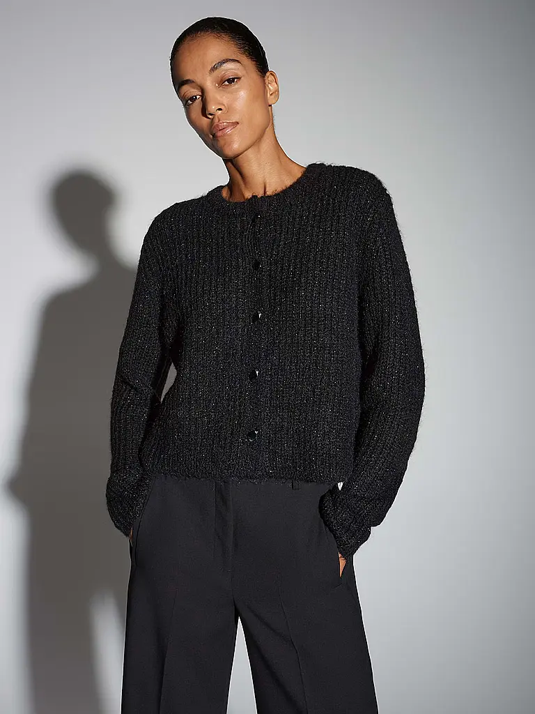 SOMEDAY | Strickjacke TIAH | Schwarz