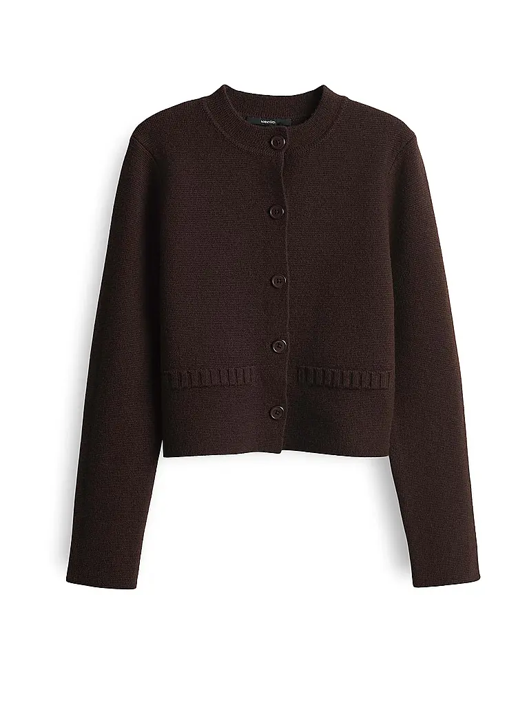 SOMEDAY | Strickjacke TOLEEN | braun