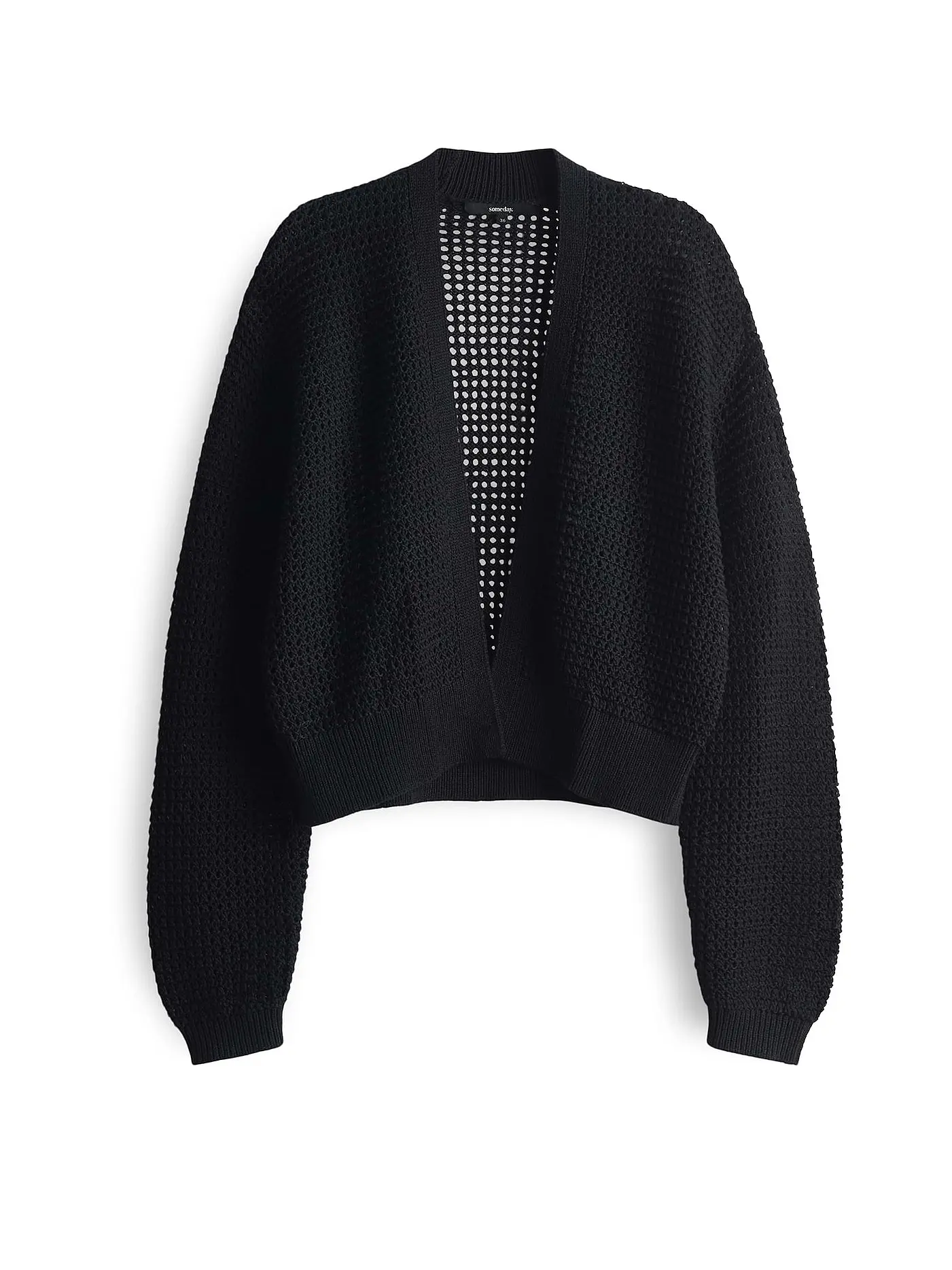 SOMEDAY | Strickjacke TOMINA | schwarz