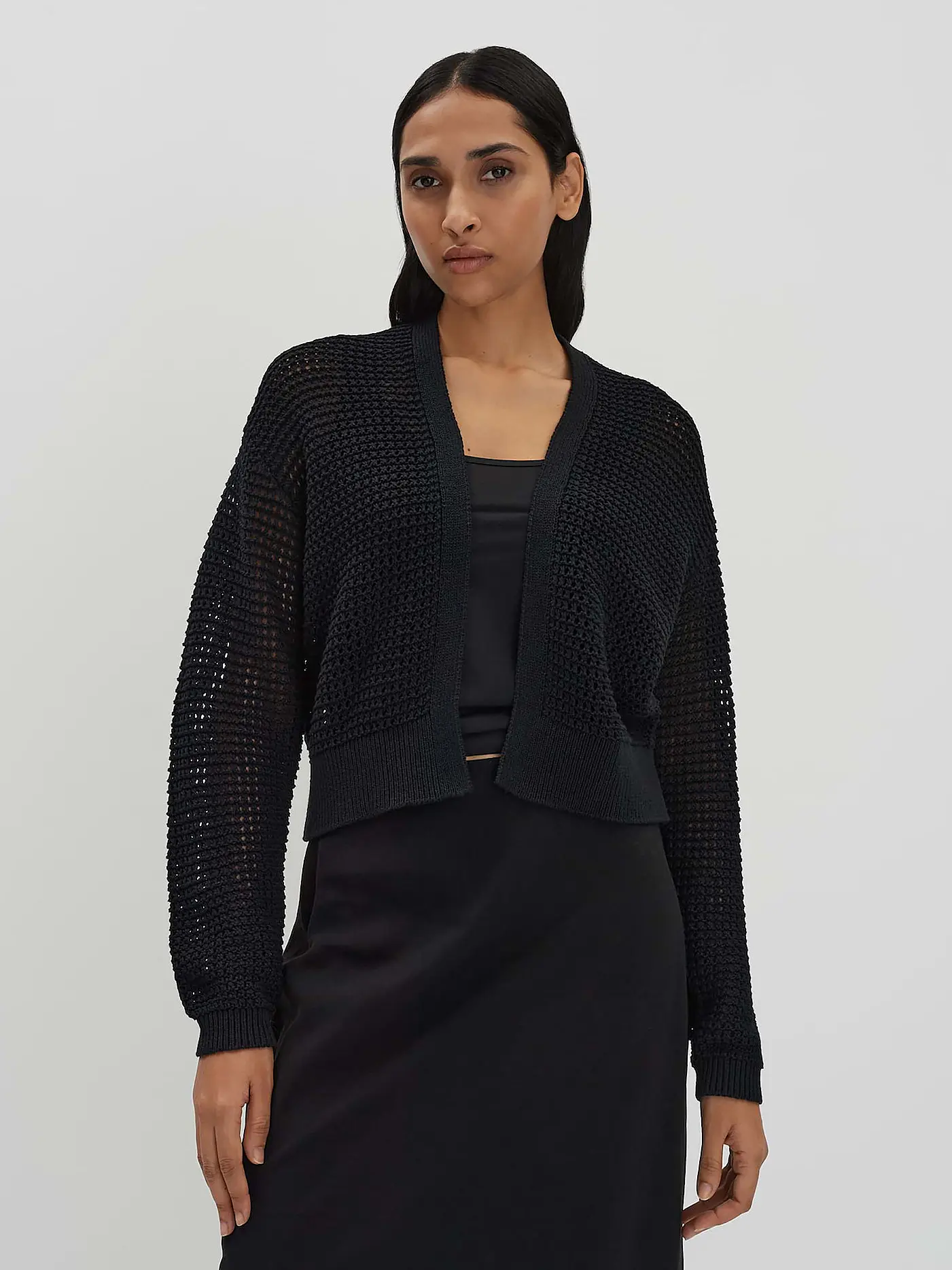 SOMEDAY | Strickjacke TOMINA | schwarz