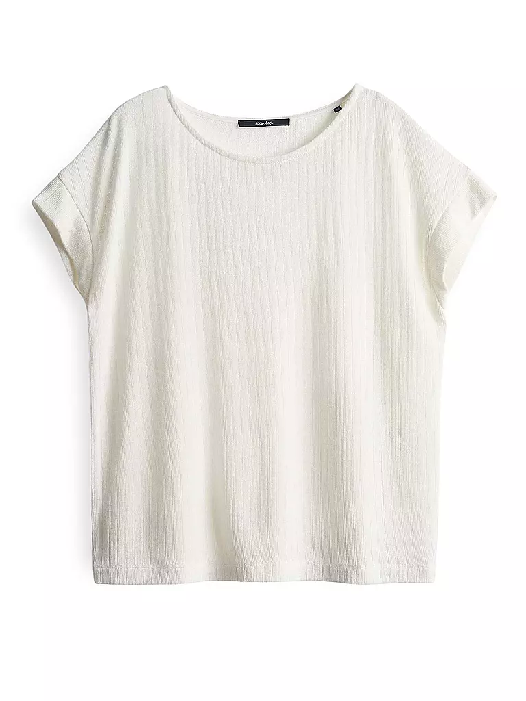 SOMEDAY | T-Shirt KANANDI DETAIL | creme