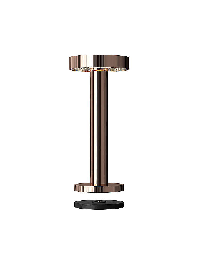 SOMPEX | Akku Leuchte Boro T LED 22cm Rosegold | kupfer