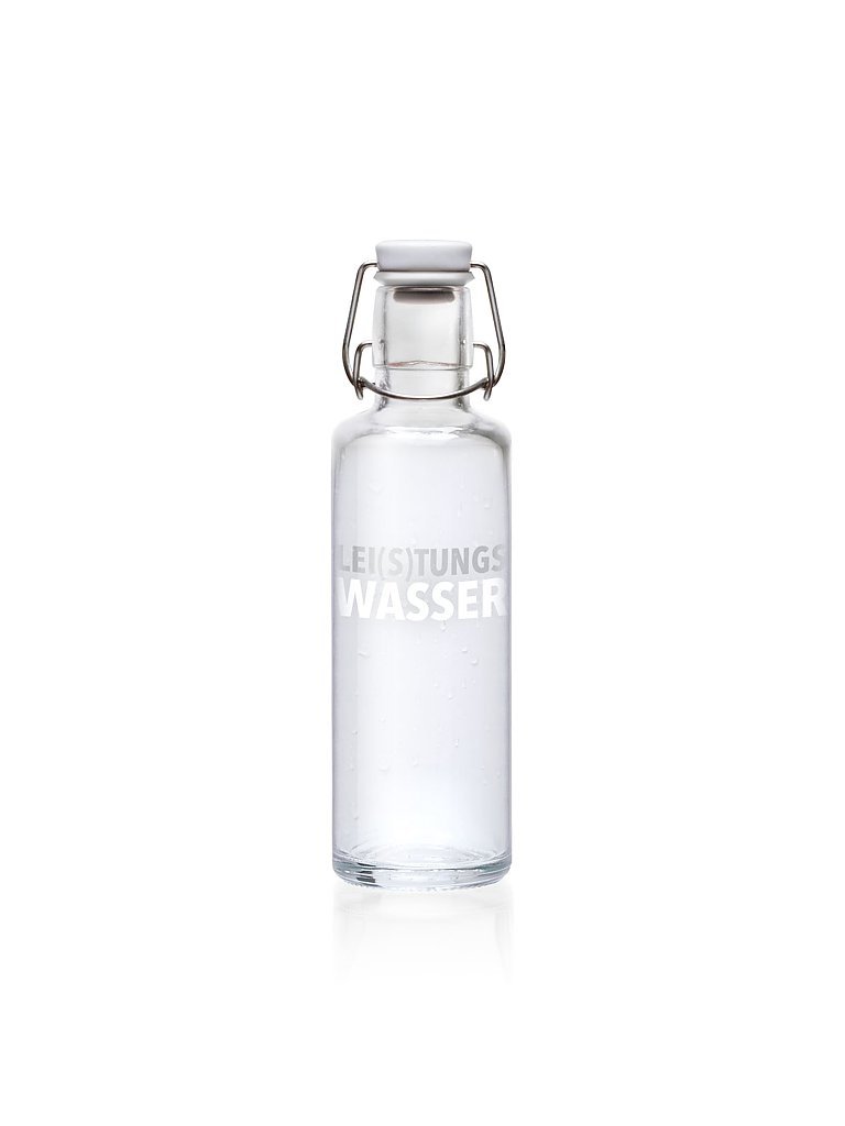 SOULBOTTLES Trinkflasche Lei(s)tungswasser 0,6l