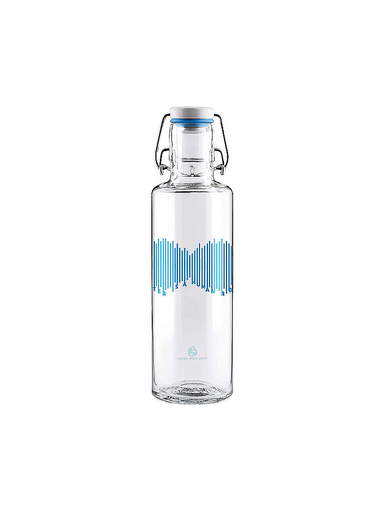 SOULBOTTLES | Trinkflasche Water is a Human Right 0,6l | transparent