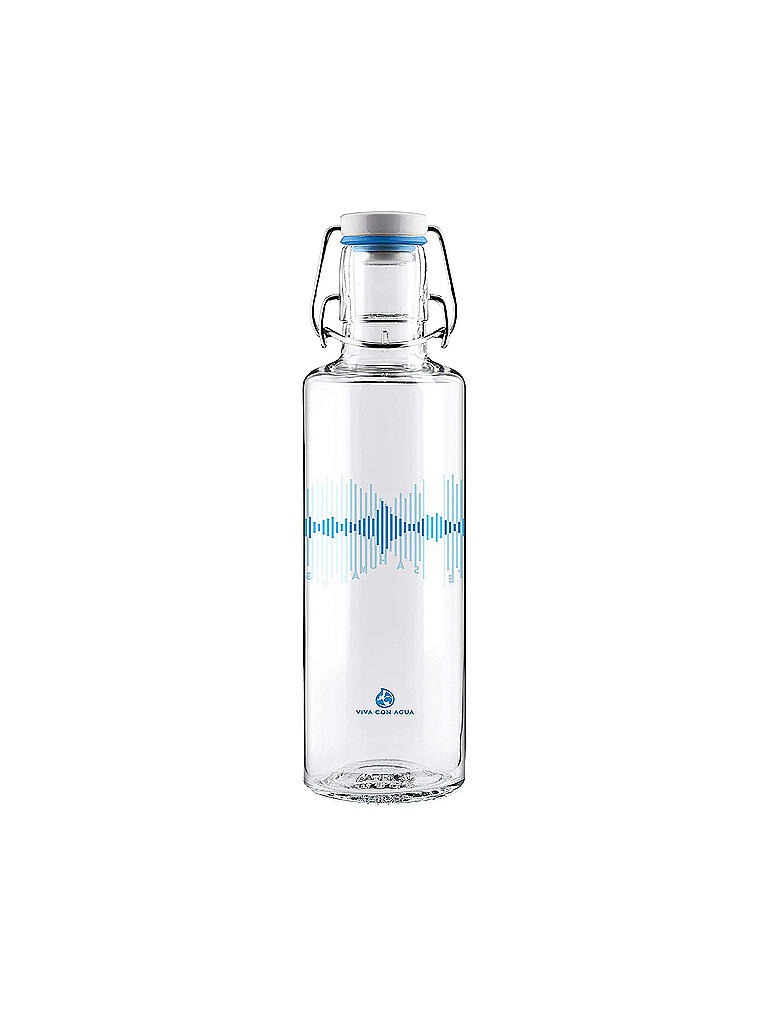 SOULBOTTLES | Trinkflasche Water is a Human Right 0,6l | transparent