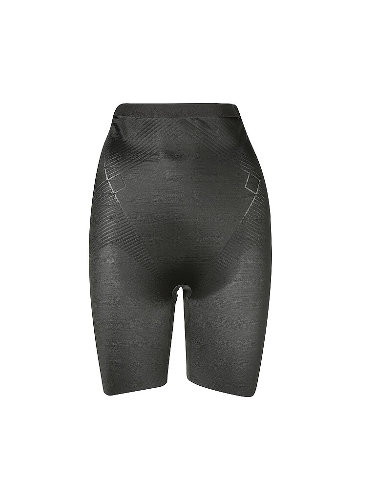 spanx thinstincts® 2.0 highwaisted midthigh shorts black schwarz | xs