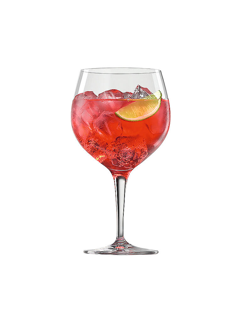 SPIEGELAU | Gin & Tonic Glas 4er-Set SUMMERTIME | transparent