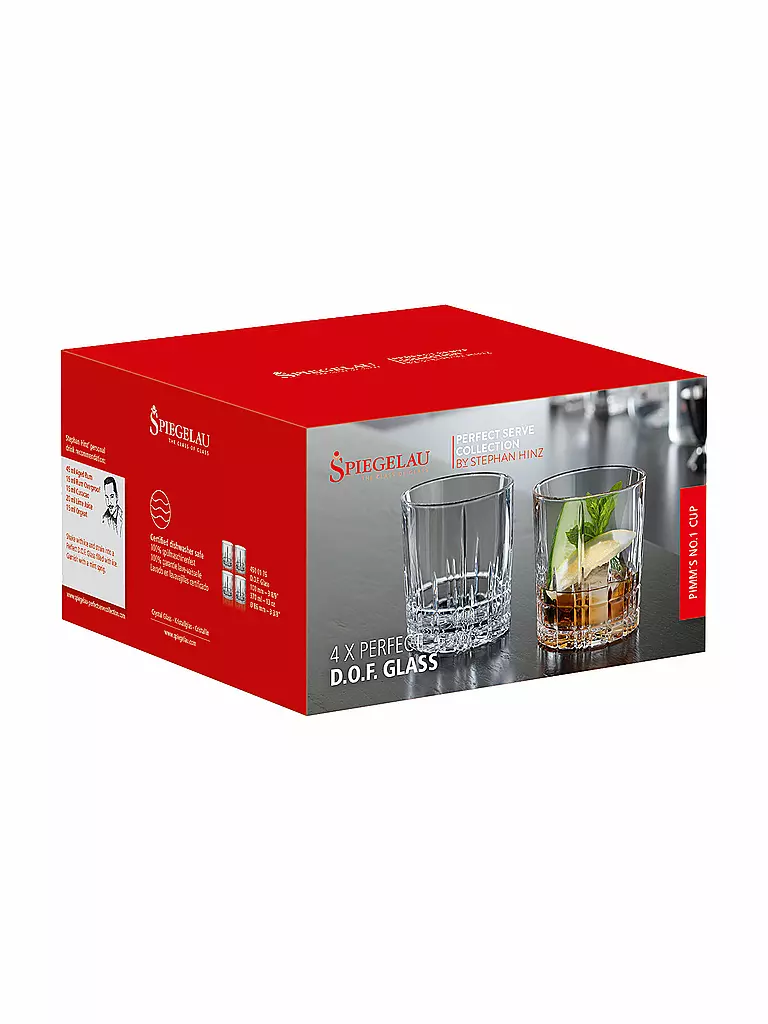 SPIEGELAU | Trinkglas 4er Set PERFECT SERVE COLLECTION 368ml | transparent