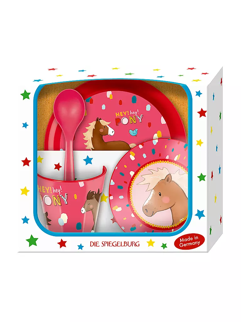 SPIEGELBURG | Geschirr Geschenkset - Mein kleiner Ponyhof | keine Farbe