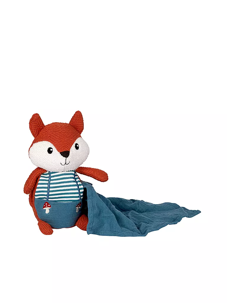 SPIEGELBURG | Kuscheltier mit Schnuffeltuch Fuchs - Little Wonder | bunt