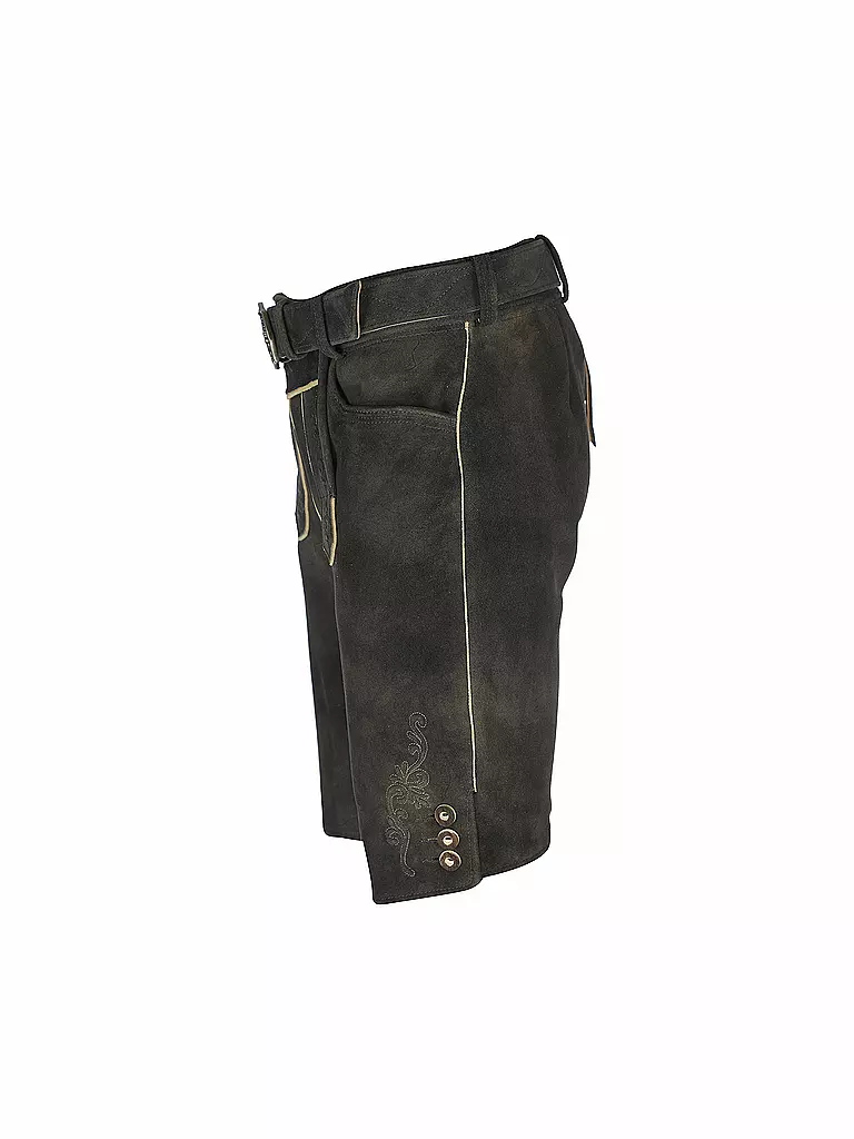 SPIETH & WENSKY | Lederhose Basalt | braun