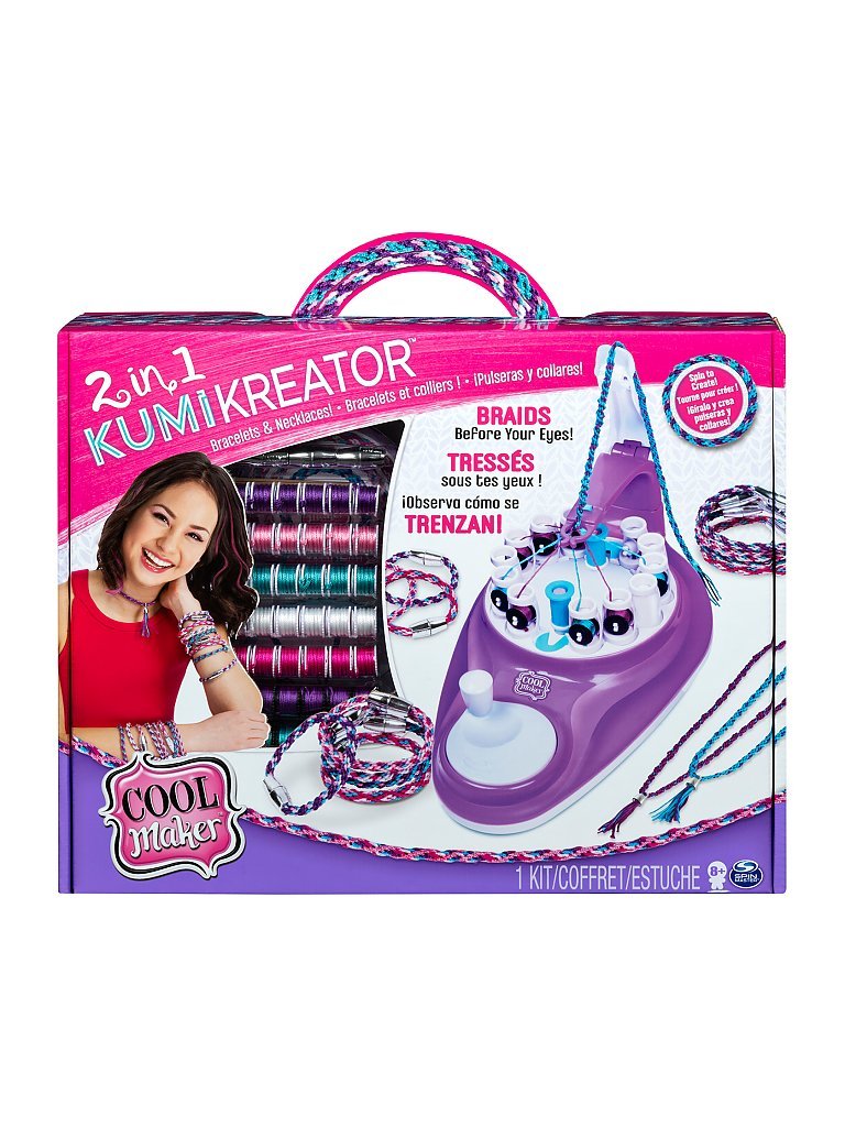 SPINMASTER Cool Maker 2 - in - 1 Kumi Kreator Studio