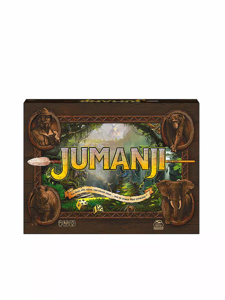 SPINMASTER | Brettspiel - Jumanji - deutsche Neuauflage | keine Farbe