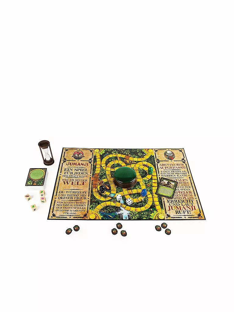 SPINMASTER | Brettspiel - Jumanji - deutsche Neuauflage | keine Farbe