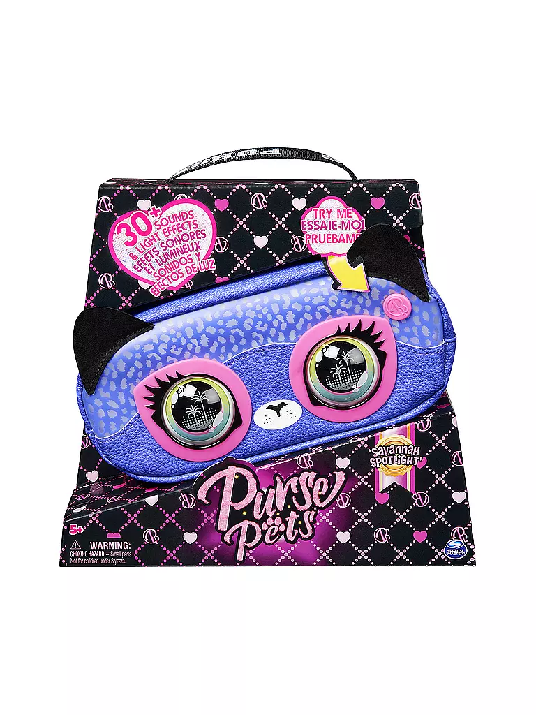 SPINMASTER | Gürteltasche - Purse Pets Savannah Spotlight Gepard | keine Farbe
