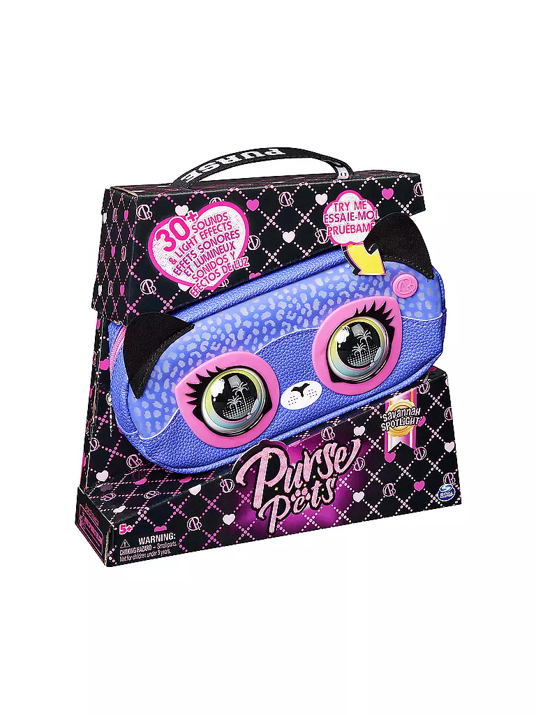 SPINMASTER | Gürteltasche - Purse Pets Savannah Spotlight Gepard | keine Farbe