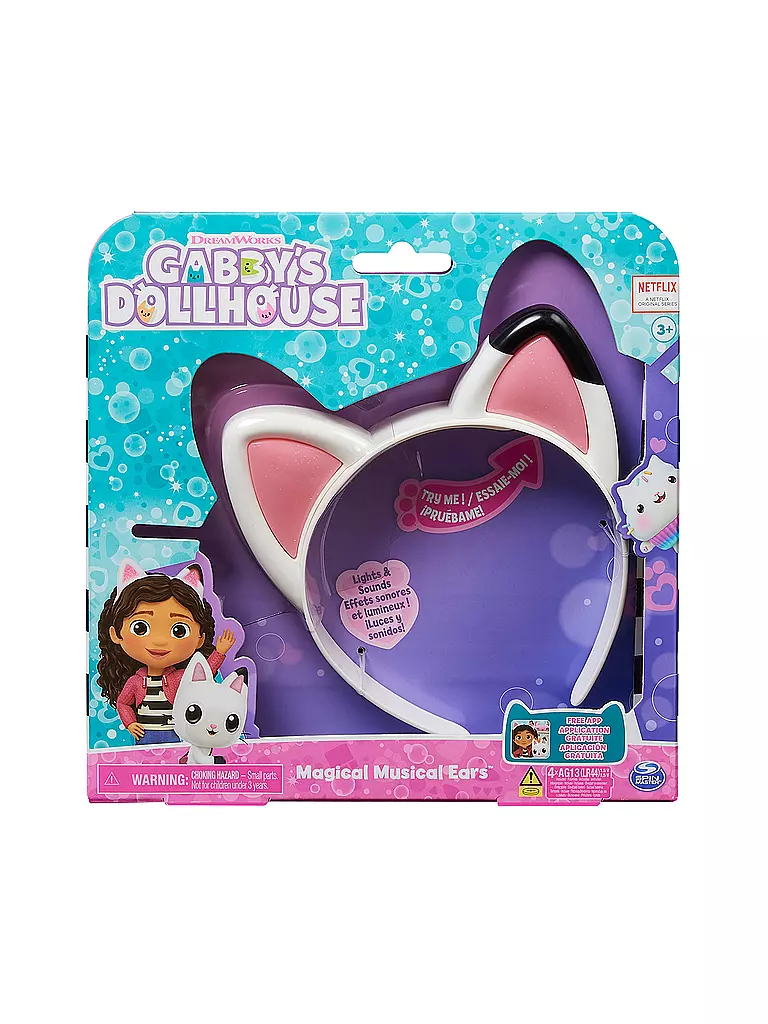 SPINMASTER | Gabby‘s Dollhouse - Magical Musical Cat Ears | keine Farbe