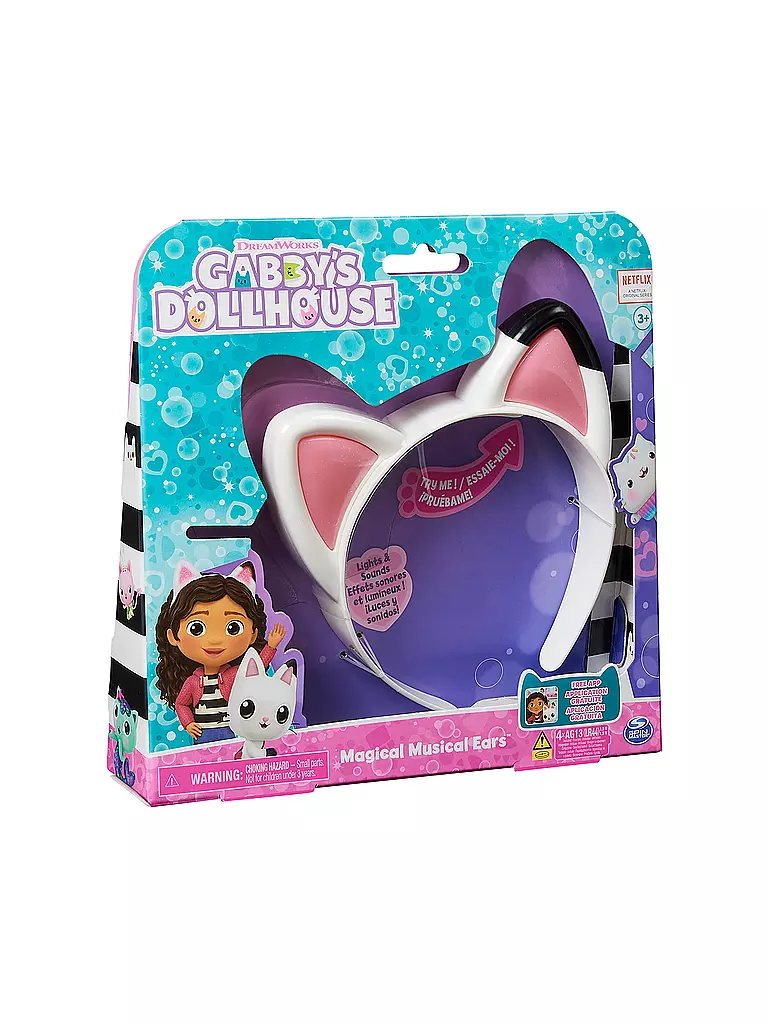 SPINMASTER | Gabby‘s Dollhouse - Magical Musical Cat Ears | keine Farbe