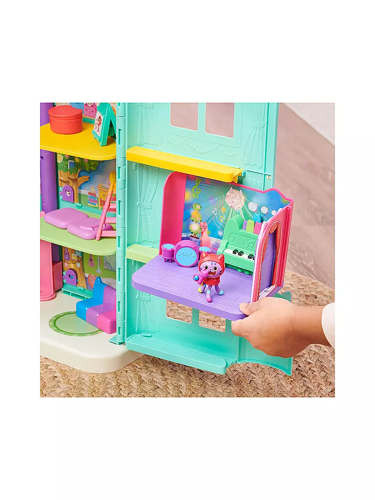 SPINMASTER | Gabby‘s Dollhouse Deluxe Raum Groovy Music Room | keine Farbe