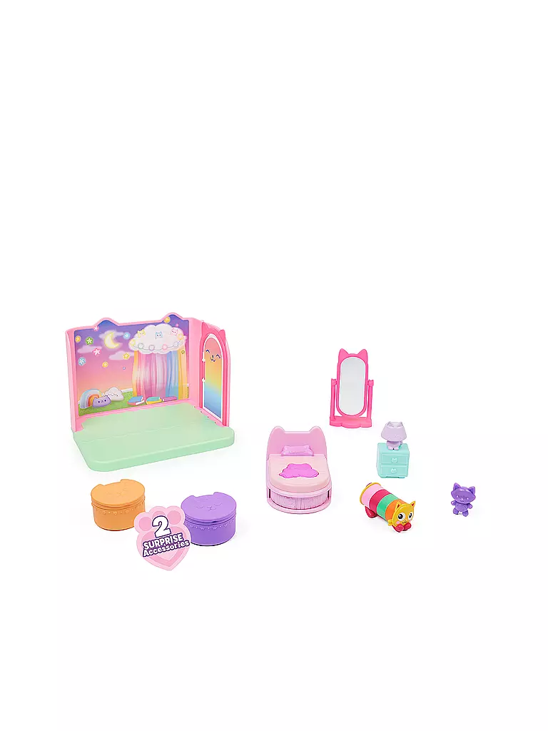 SPINMASTER | Gabby‘s Dollhouse Deluxe Room - Pillow Cats Schlafzimmer | keine Farbe