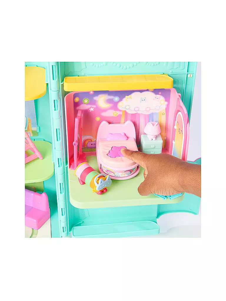SPINMASTER | Gabby‘s Dollhouse Deluxe Room - Pillow Cats Schlafzimmer | keine Farbe