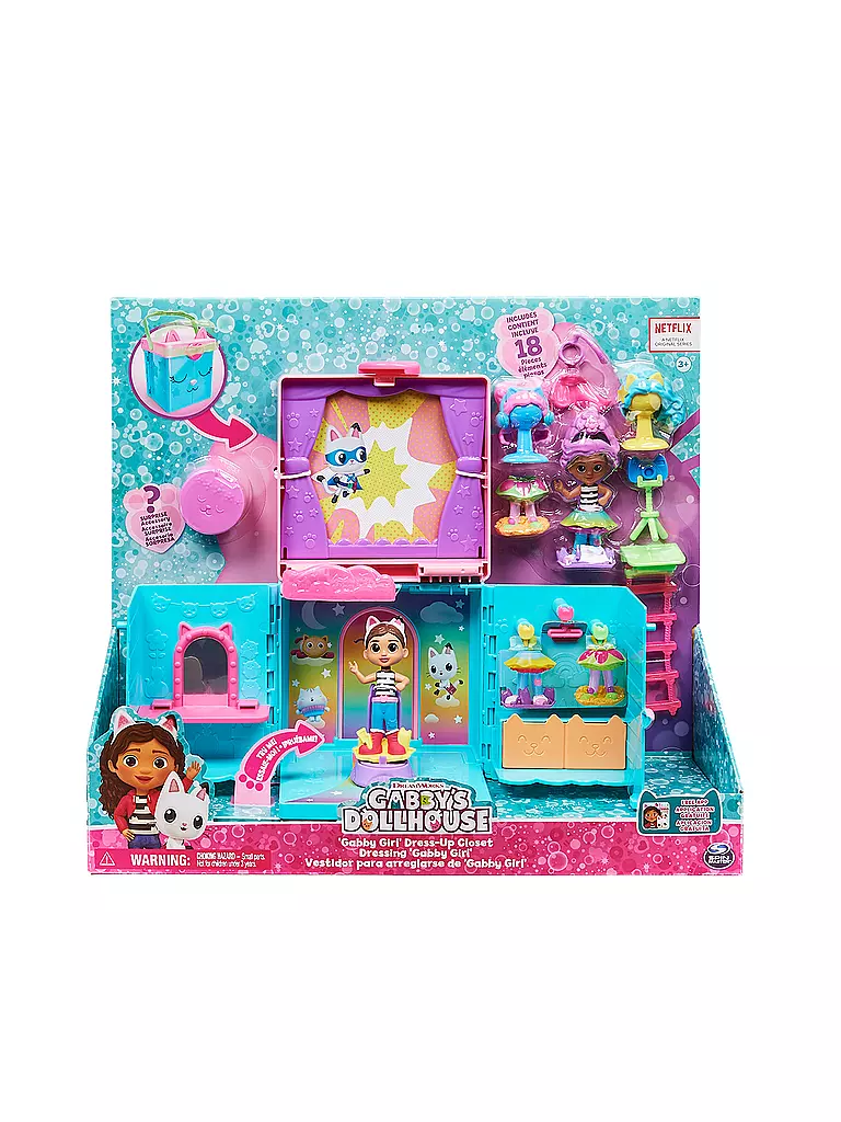 SPINMASTER | Gabby‘s Dollhouse Rainbow Closet | keine Farbe