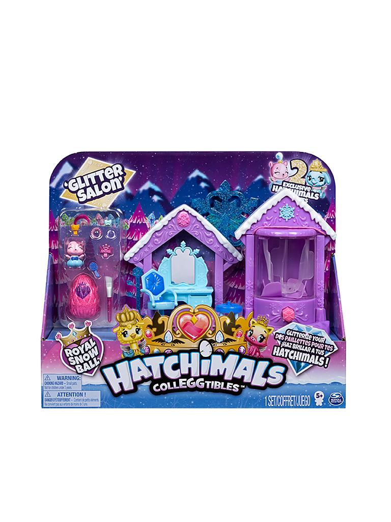 SPINMASTER | Hatchimals CollEGGtibles Glitzer-Salon Spielset 6047221 | transparent