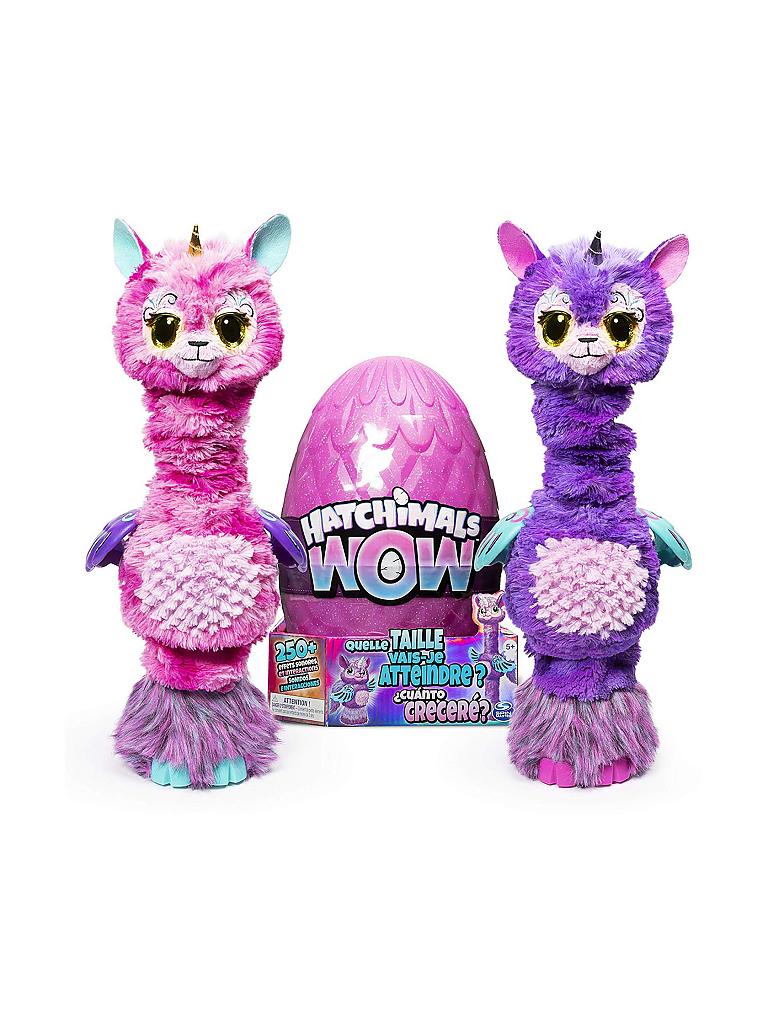 SPINMASTER | Hatchimals WOW Llalacorn - Interaktives Ei | transparent