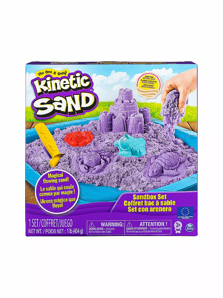SPINMASTER | Kinetic Sand Sandbox Set 454 g lila  | keine Farbe