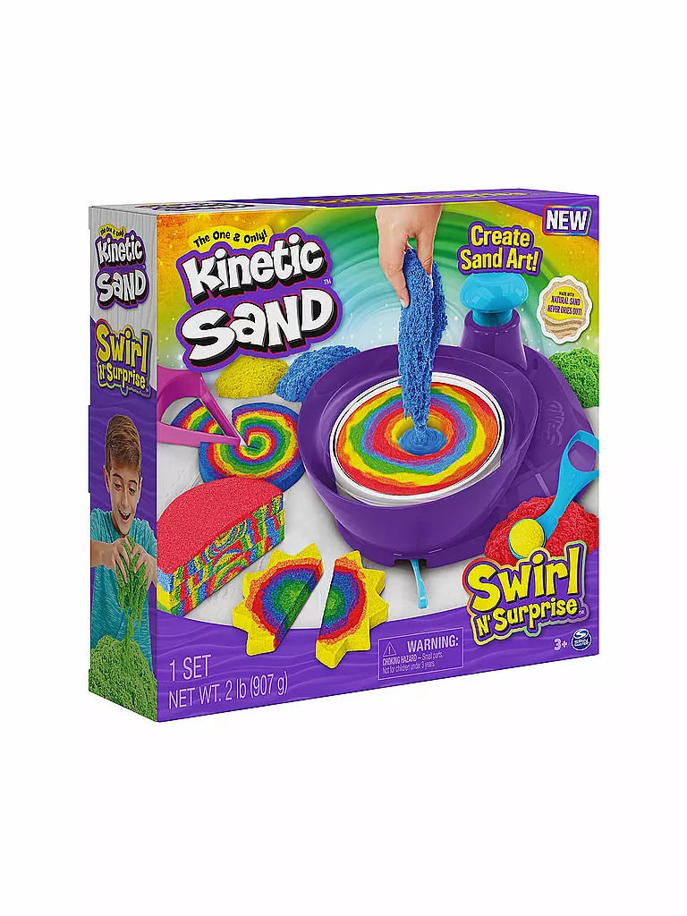 SPINMASTER | Kinetic Sand Swirl 'n Surprise Set | keine Farbe