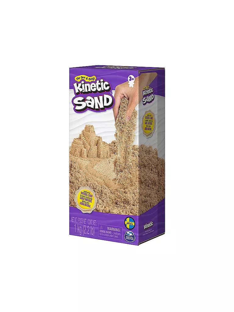 SPINMASTER | Kinetic Sand-Braun 1 kg | keine Farbe